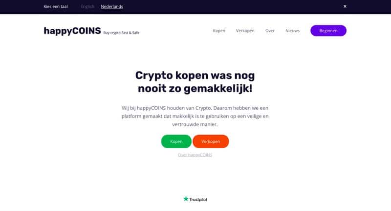 happycoins homepage